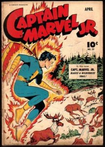 CAPTAIN MARVEL JR. #29-CLASSIC-GOLDEN AGE VG 