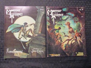 1969 MONSTERS AND HEROES #6 FVF 7.0 #7 FVF 7.0 Lot of 2 DCHAC