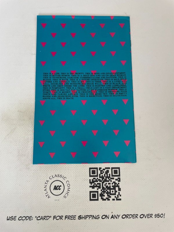 Mr. Triangle Head # 1 VF Caliber Press Comic Book Signed Jim Calafiore 9 J229