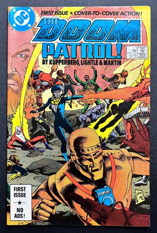 Doom Patrol #1 (1987) - Vertigo Relaunch - Steve Lightle Art - NM