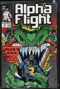 Alpha Flight #59 (1988) Alpha Flight [Key Issue]