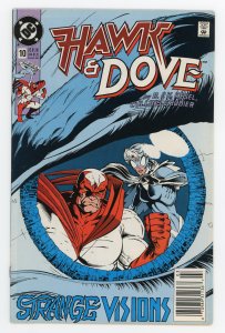 Hawk and Dove #10 (1989 v3) Newsstand NM-