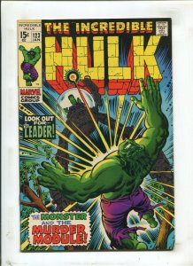 Hulk #123 - The Monster and the Murder Module! (7.0/7.5) 1970 