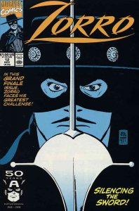 Zorro (Marvel) #12 FN ; Marvel | Alex Toth Last Issue