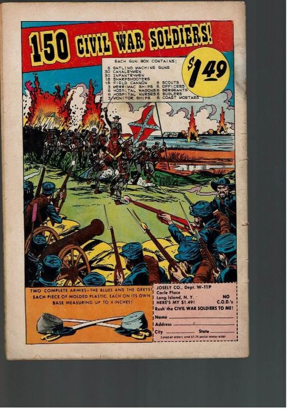 Batman #134 (1960)GD*Rust Top Staple**Stain Back Cover*