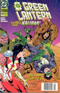 Green Lantern (3rd Series) #61 (Newsstand) FN ; DC | Ron Marz Darkstar Kalibak