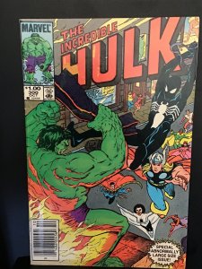The Incredible Hulk #300 (1984) High grade, Black Spidey,  Avengers Key  VF/NM