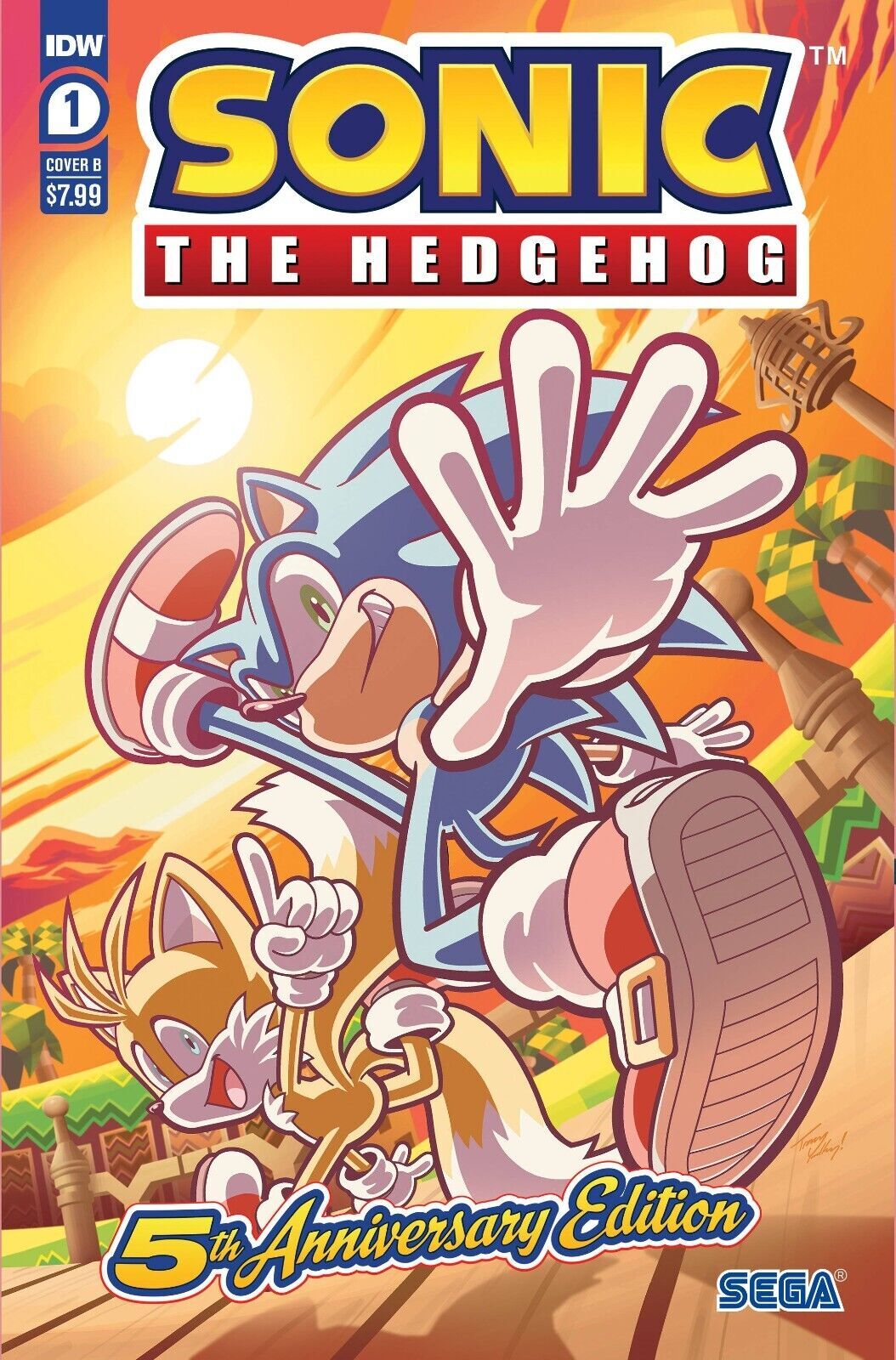 IDW Sonic Fan Annual 2023 Comic #5 - Cream the Buntective 2023