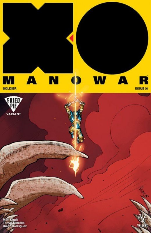 X-O Manowar: Soldier Fried Pie Cover (2017)