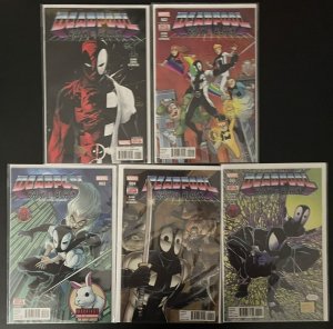 Deadpool Back In Black #1-5 Marvel Comics Comic Book Set Lot
