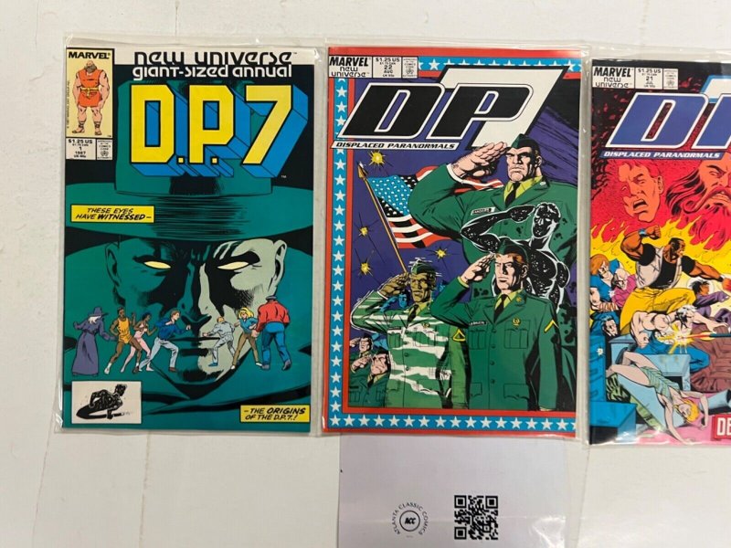 3 D.P.7 Marvel Comic Books # 1 21 22 Avengers Defenders Iron Man Hulk 31 JS59