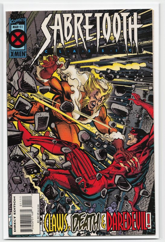 Sabretooth Classic #11 (1995) Sabretooth
