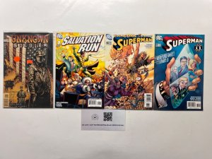 4 DC Comics Superman # 651 662 + Salvation Run # 1 + Unknown Soldier # 1 58 JS46