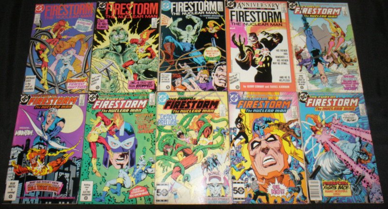 FIRESTORM LOT/RUNS BRONZE AGE 68PC (VF-NM)