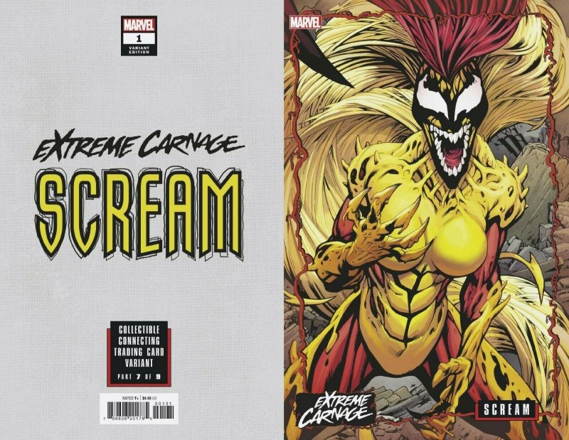 Extreme Carnage Scream # 1 Connecting Variant Cover NM Marvel [A4]