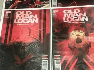 OLD MAN LOGAN#2-26 NM LOT (20 BOOKS) 2016 JEFF LEMIRE MARVEL COMICS