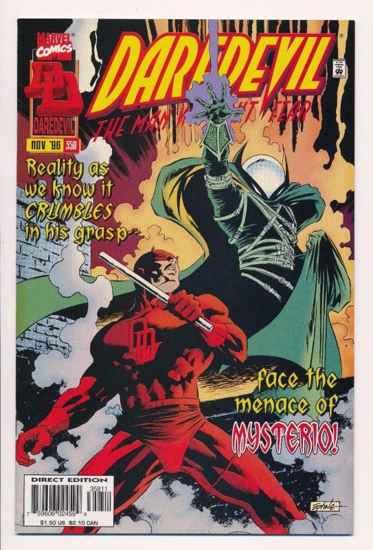 DAREDEVIL #358 Nov 1996 - Mysterio ~  Marvel Comics ~NM (HX119)