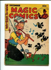 MAGIC COMICS 1949 #89-DAVID MCKAY-BUZ SAWYER-ROY CRANE-LONE RANGER-VG