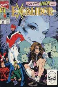 Excalibur (1988 series)  #32, NM- (Stock photo)