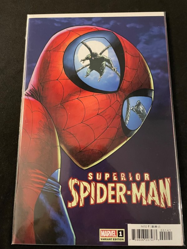 SUPERIOR SPIDER-MAN #1 Four Cover Versions, VFNM Condition