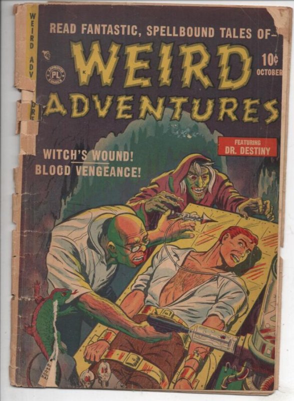 WEIRD ADVENTURES #3, PooR, Witch Blood, Pre Code Horror 1951, more GA in store