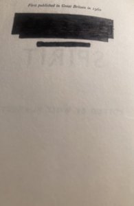 The human spirit, Burnett, 1960, 409p