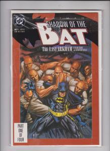 SHADOW OF THE BAT THE LAST ARKHAM  V1 #'s 1 thru 4 1992