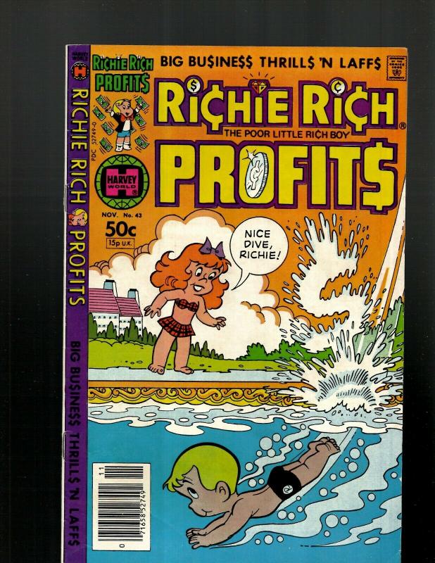 12 Richie Rich Comics 9 160 208 209 + 51 + 43 + 34 + 100 + 43 +51 + 38 + 18 J408