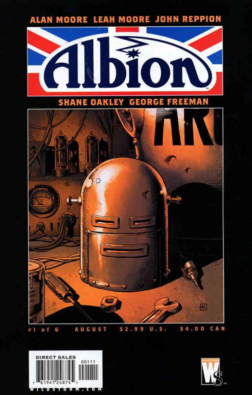 Albion #1 FN ; WildStorm | Alan Moore