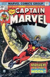 Captain Marvel (1968 series)  #37, VF- (Stock photo)