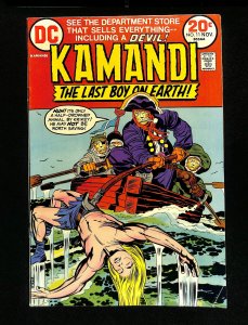 Kamandi, The Last Boy on Earth #11 The Devil! Jack Kirby Cover Art!