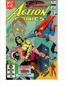 Action Comics #531 (VF+) THE DEVIL AND THE DAILY PLANET! Bronze DC