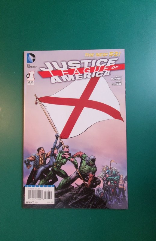 Justice League of America #1 Alabama (2013) VF/NM