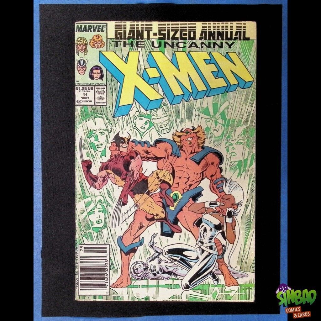 The Uncanny XMen Annual, Vol. 1 11B Comic Books Copper