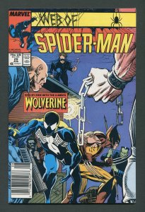 Web of Spiderman #29 / 9.2 NM-  Newsstand  August 1987