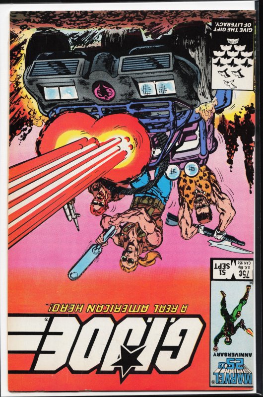G.I. Joe: A Real American Hero #51 (1986) G.I. Joe [Key Issue]