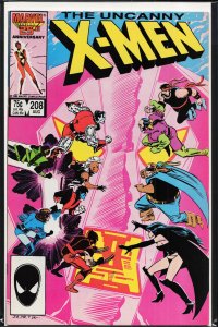 The Uncanny X-Men #208 Direct Edition (1986) X-Men