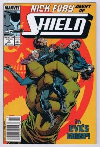 Nick Fury Agent of SHIELD #3 ORIGINAL Vintage 1989 Marvel Comics