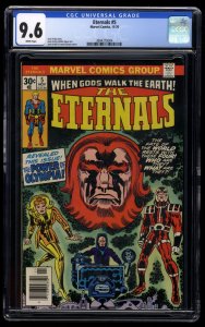 Eternals #5 CGC NM+ 9.6 White Pages 1st Makarri, Domo, Zuras, and Thena!