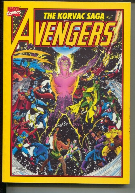 Avengers: The Korvac Saga-Jim Shooter-1991-PB-VG