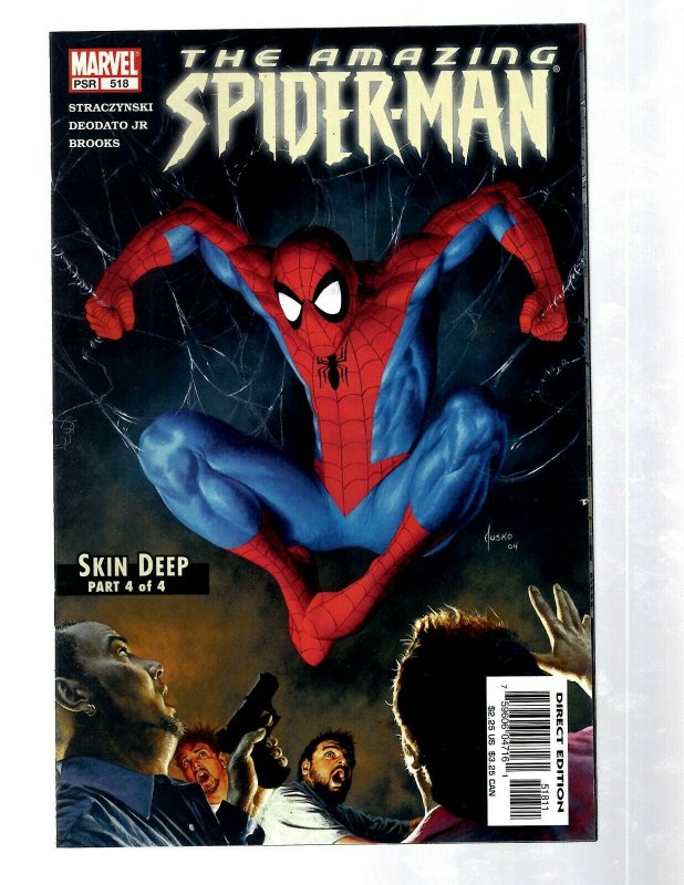 8 Amazing Spider-Man Marvel Comic Books # 516 517 518 519 520 521 522 523 RB27