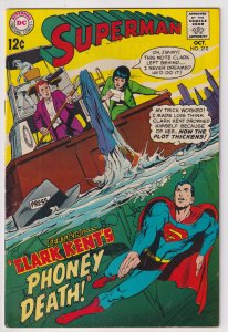 Superman #210 (1968) Superman