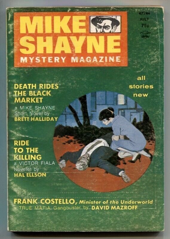 Mike Shayne Mystery July 1974 Death Rides The Black Market