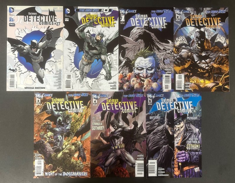 Detective Comics (2011) #0-18 + Annual #1 & #27 Special Edition VF/NM Lot of 21