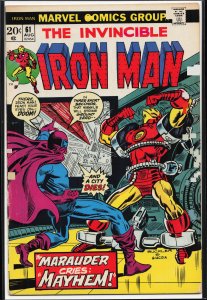 Iron Man #61 (1973) Iron Man