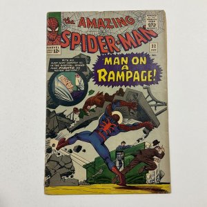 Amazing Spider-Man 32 Very Good Vg 4.0 Marvel  1966