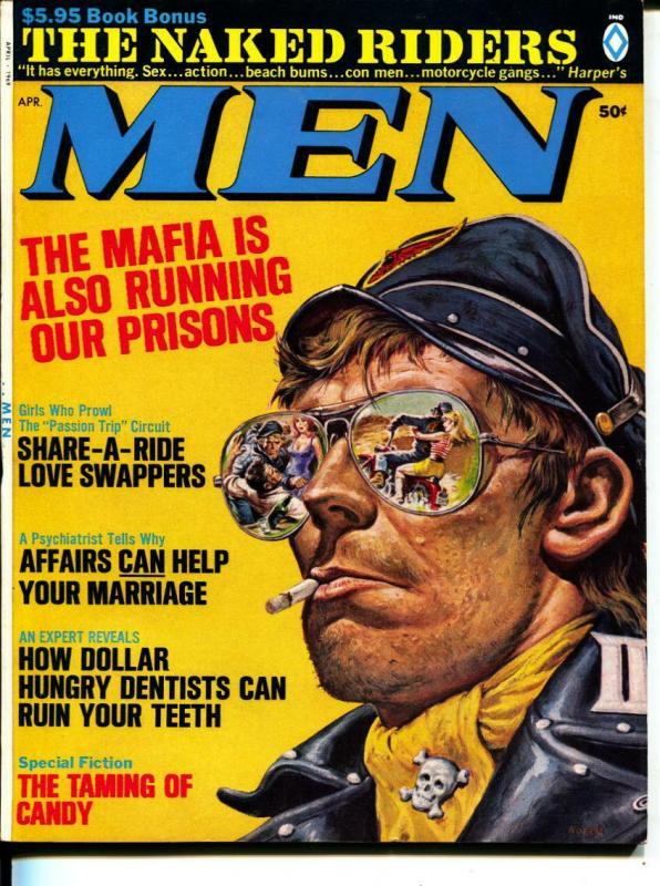 MEN-4/1969-Pussycat-Motorcycles-Mafia-Agents-Adventure