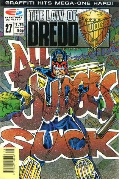 Law of Dredd #27, NM + (Stock photo)