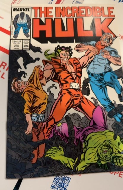 The Incredible Hulk #330 (1987)mcfarlane pencils