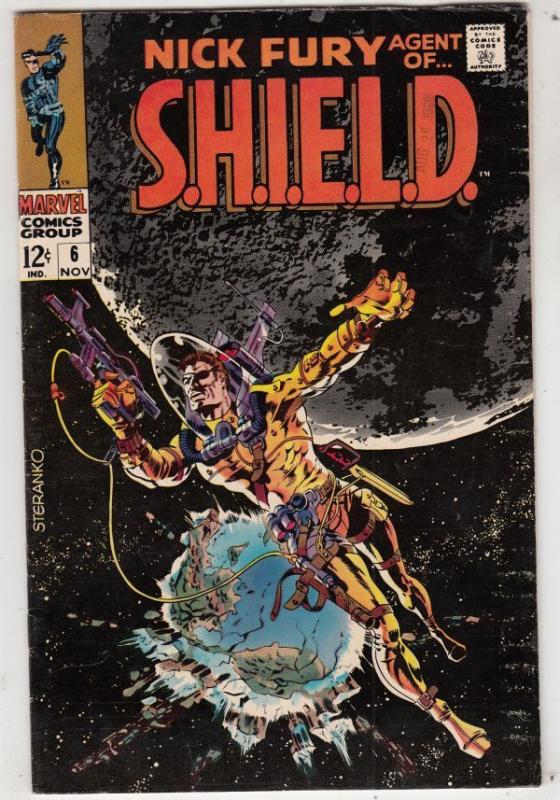 Nick Fury Agent of S.H.I.E.L.D. #6 strict VF 8.0  High-Grade    Oregon 